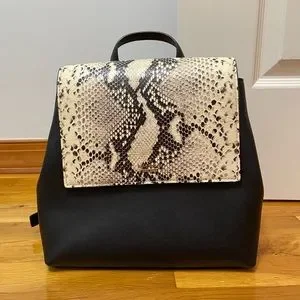 Cameron Street Neema Small Snakeskin-Embossed Leather Backpack kate spade new york Cameron Street Neema Small Snakeskin  main image 4